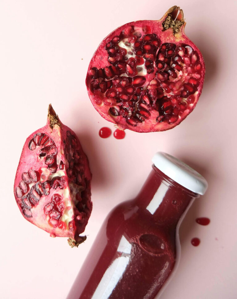 Natural Dyeing with Pomegranate Juice.